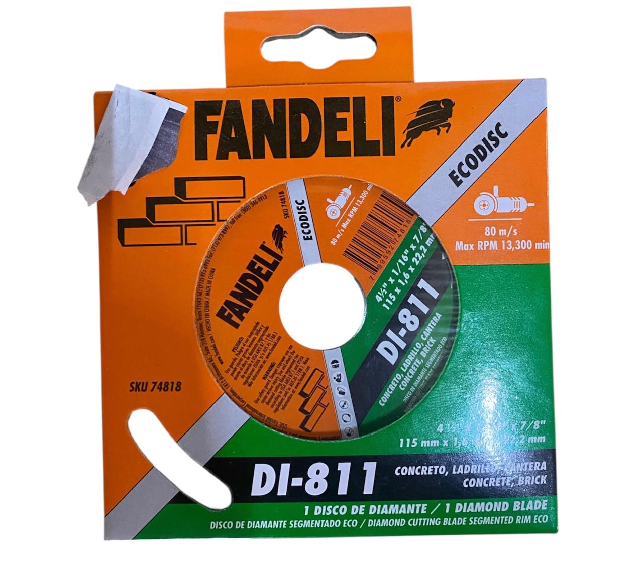 Disco De Diamante Segmentado 4 1/2